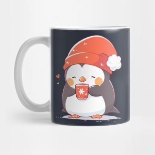 Cute Cocoa Penguin Mug